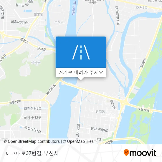에코대로37번길 지도