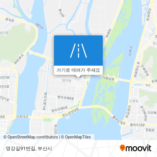 영강길91번길 지도