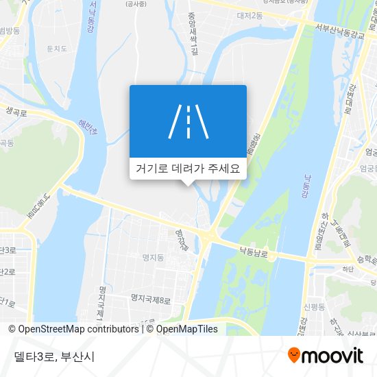 델타3로 지도
