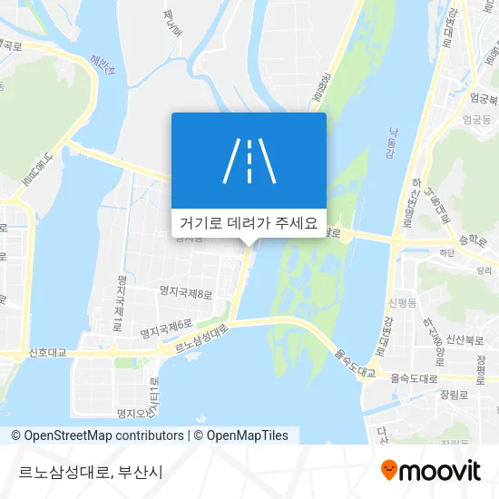 르노삼성대로 지도