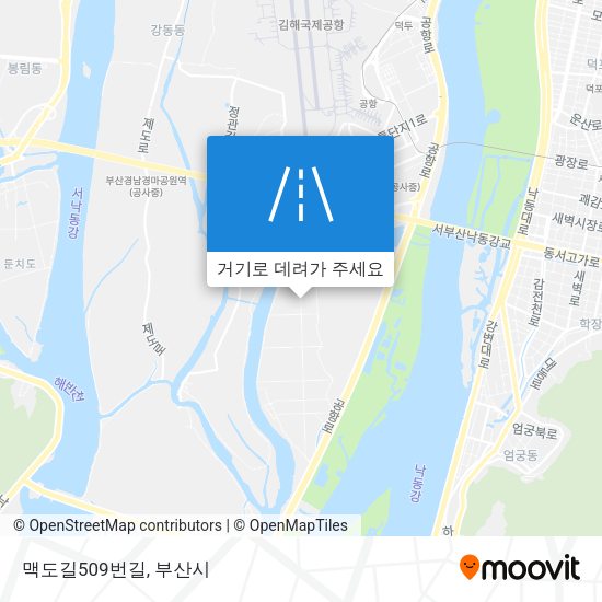 맥도길509번길 지도
