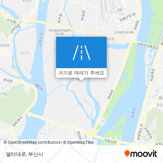 델타대로 지도