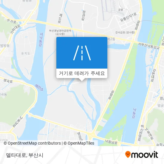 델타대로 지도