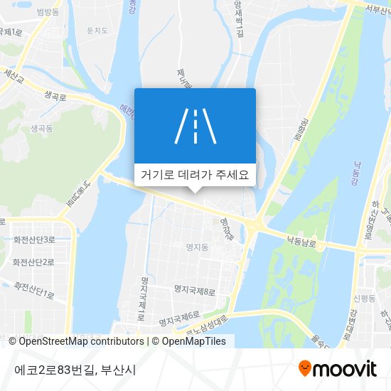 에코2로83번길 지도