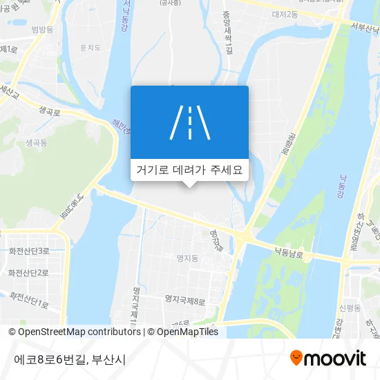 에코8로6번길 지도