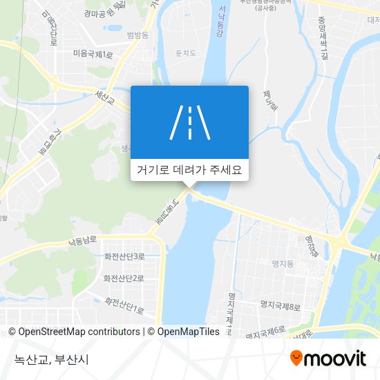 녹산교 지도