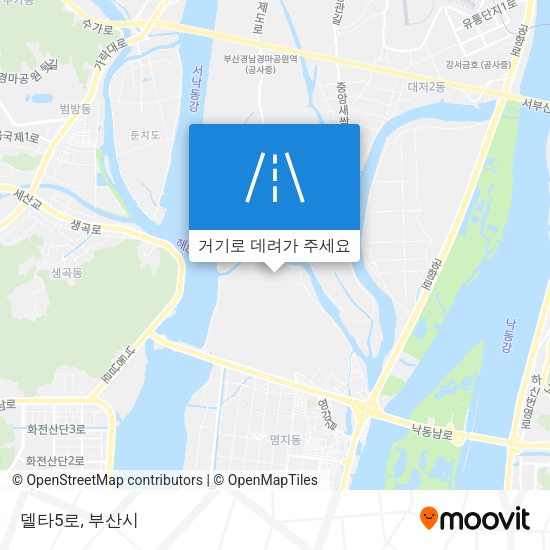 델타5로 지도