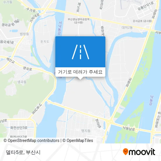 델타5로 지도