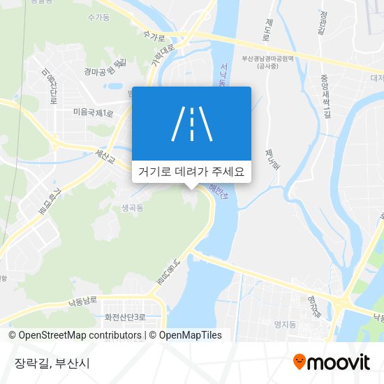 장락길 지도