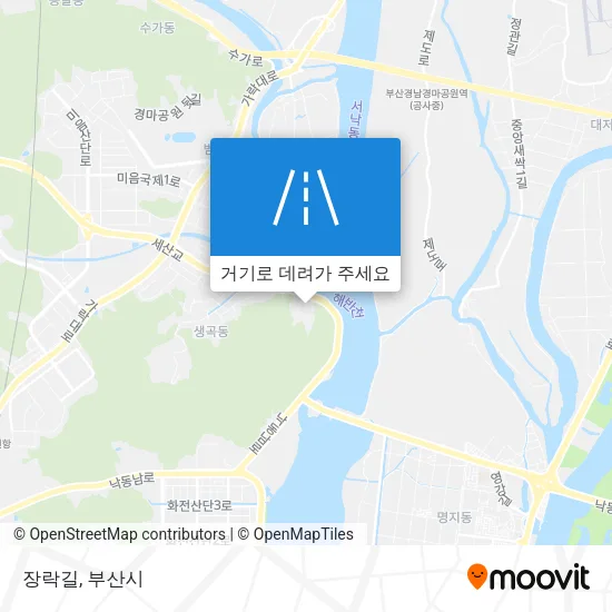 장락길 지도