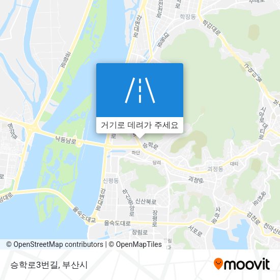 승학로3번길 지도