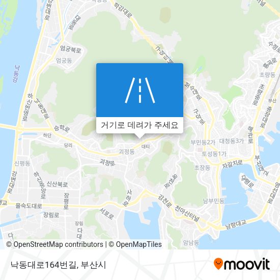 낙동대로164번길 지도