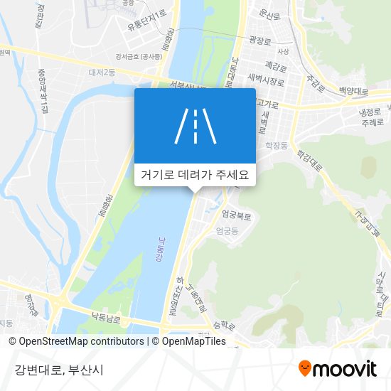 강변대로 지도
