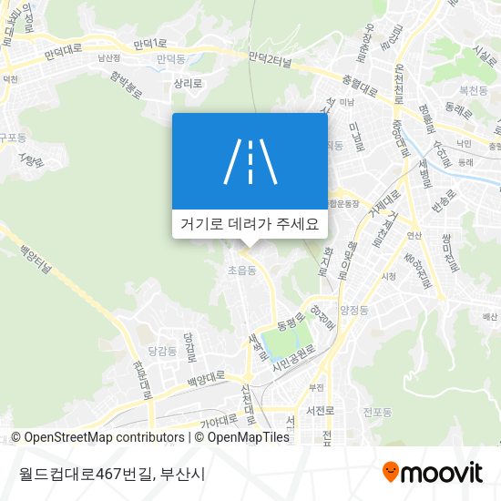 월드컵대로467번길 지도