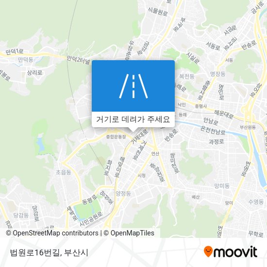 법원로16번길 지도