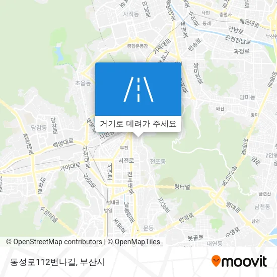동성로112번나길 지도