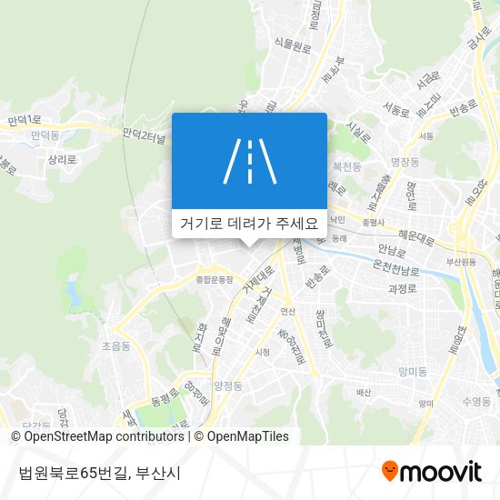 법원북로65번길 지도