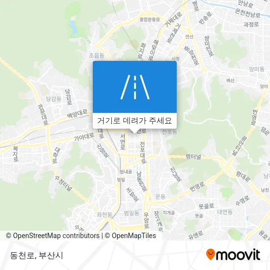 동천로 지도