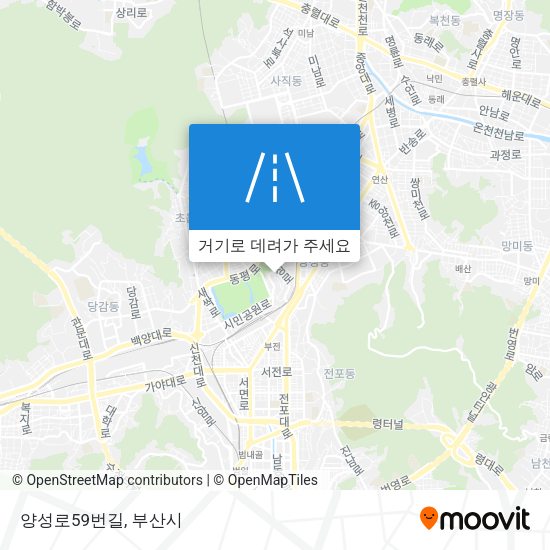 양성로59번길 지도