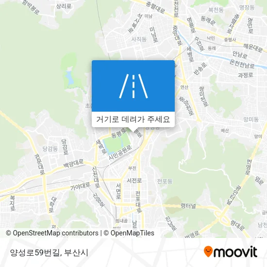 양성로59번길 지도
