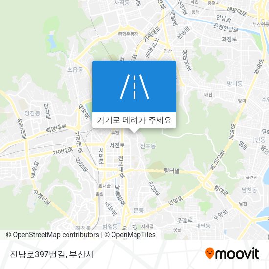 진남로397번길 지도