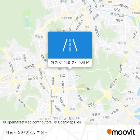 진남로397번길 지도