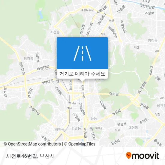 서전로46번길 지도