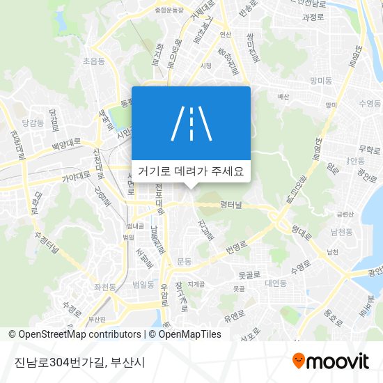 진남로304번가길 지도