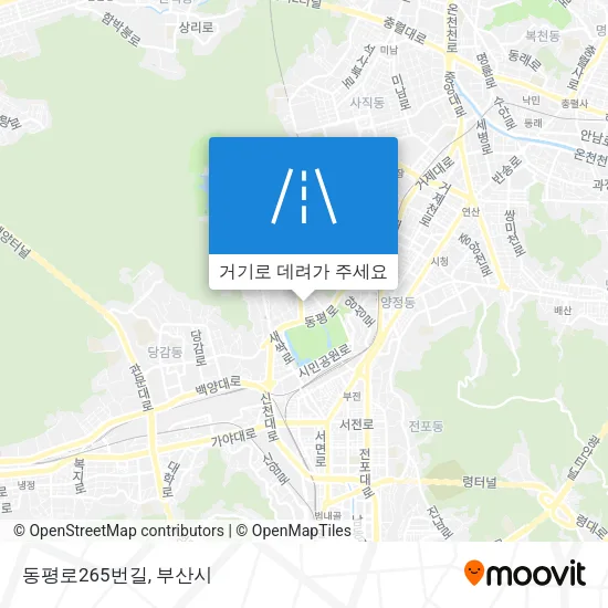 동평로265번길 지도