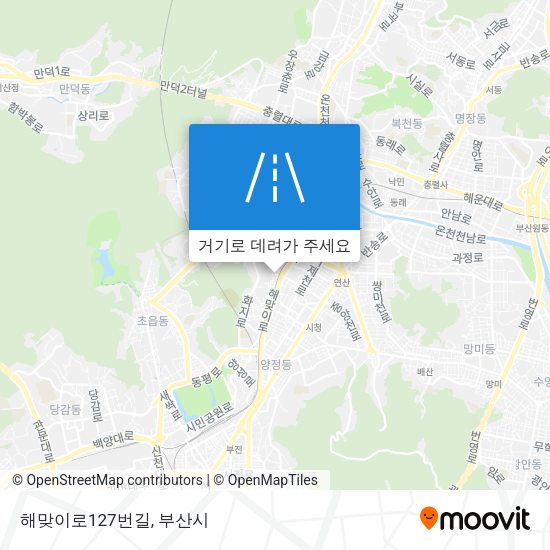 해맞이로127번길 지도