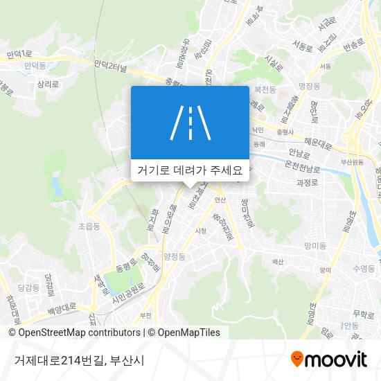 거제대로214번길 지도