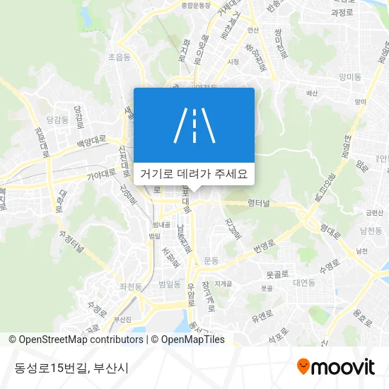 동성로15번길 지도