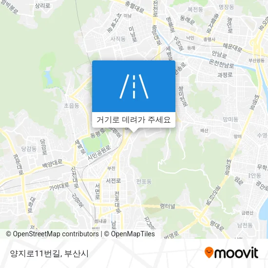 양지로11번길 지도