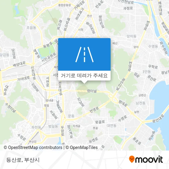 등산로 지도