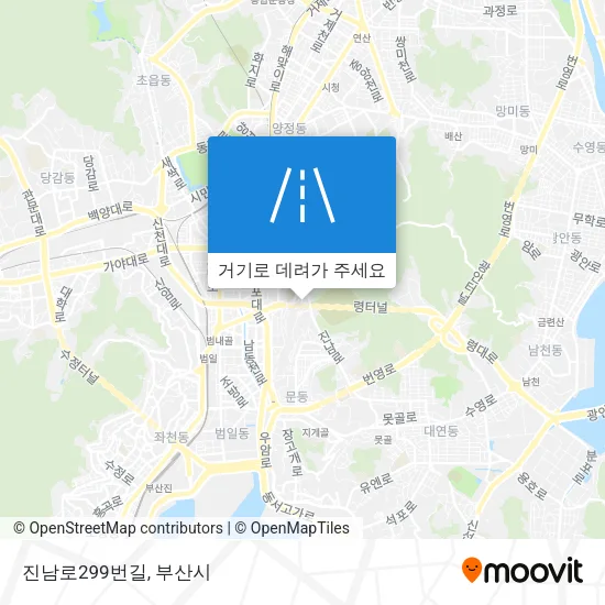 진남로299번길 지도