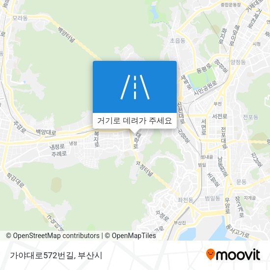 가야대로572번길 지도