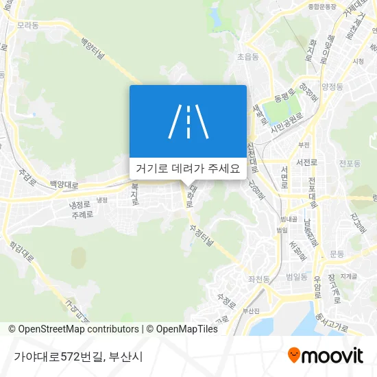 가야대로572번길 지도