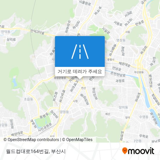 월드컵대로164번길 지도