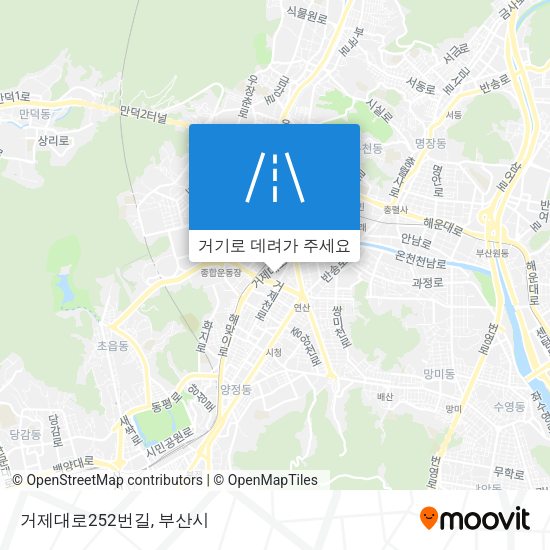 거제대로252번길 지도