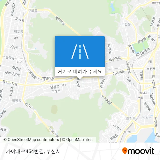 가야대로454번길 지도