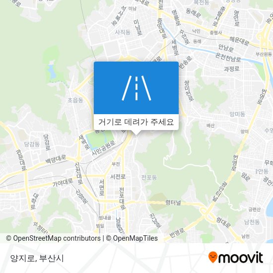 양지로 지도