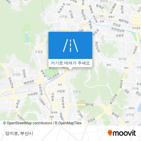 양지로 지도