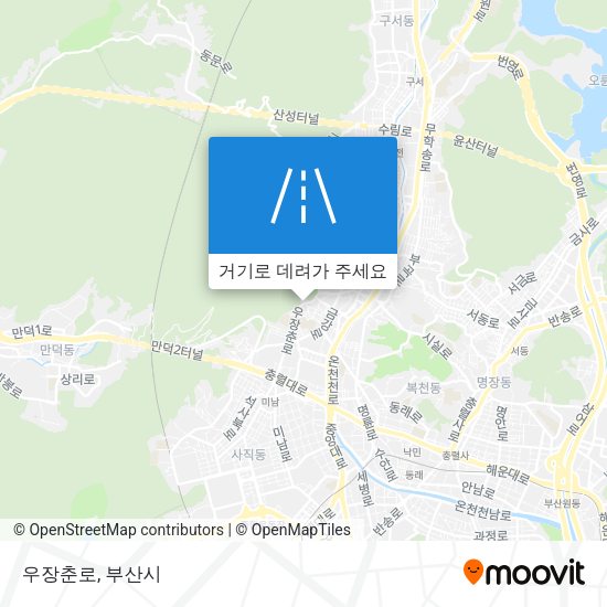 우장춘로 지도