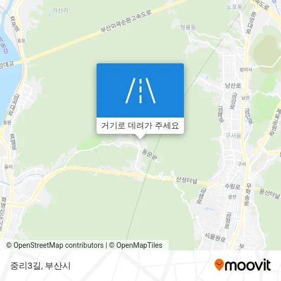 중리3길 지도
