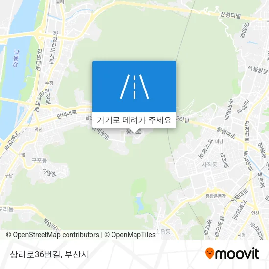 상리로36번길 지도