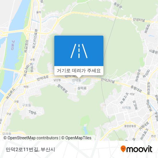 만덕2로11번길 지도