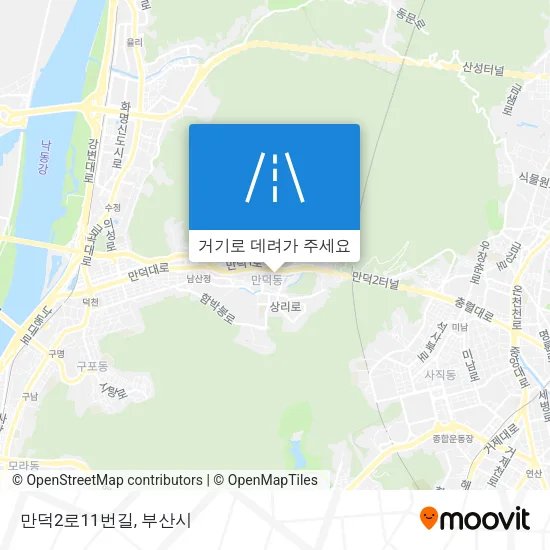 만덕2로11번길 지도