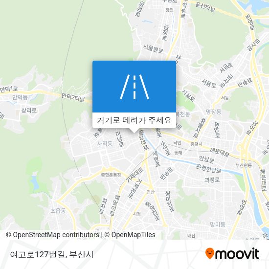 여고로127번길 지도