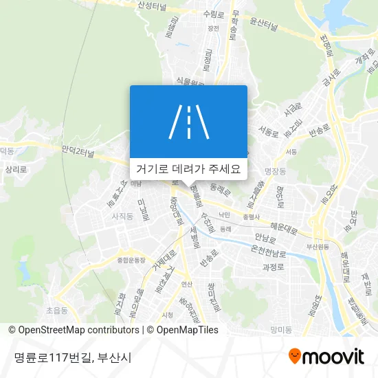 명륜로117번길 지도