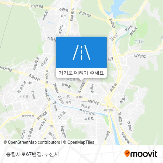 충렬사로67번길 지도